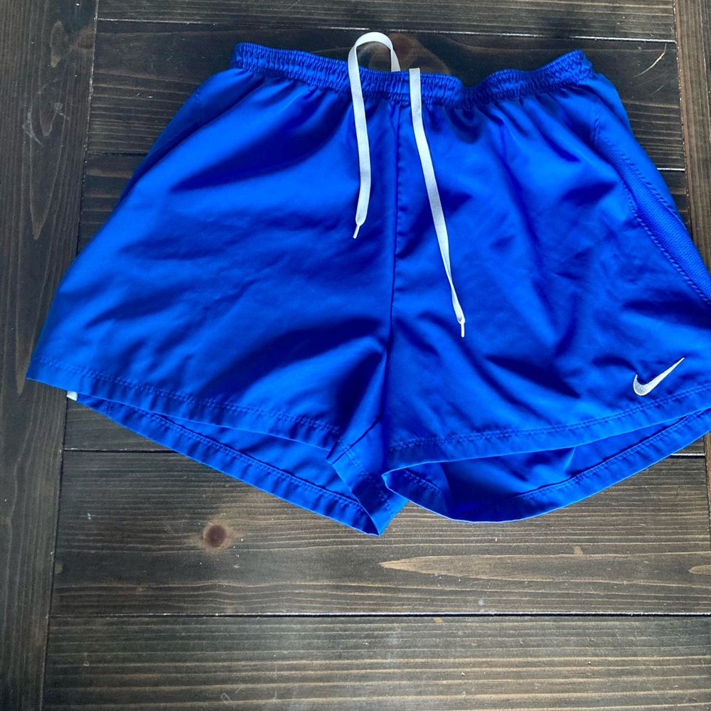 Nike Royal Blue Soccer Shorts